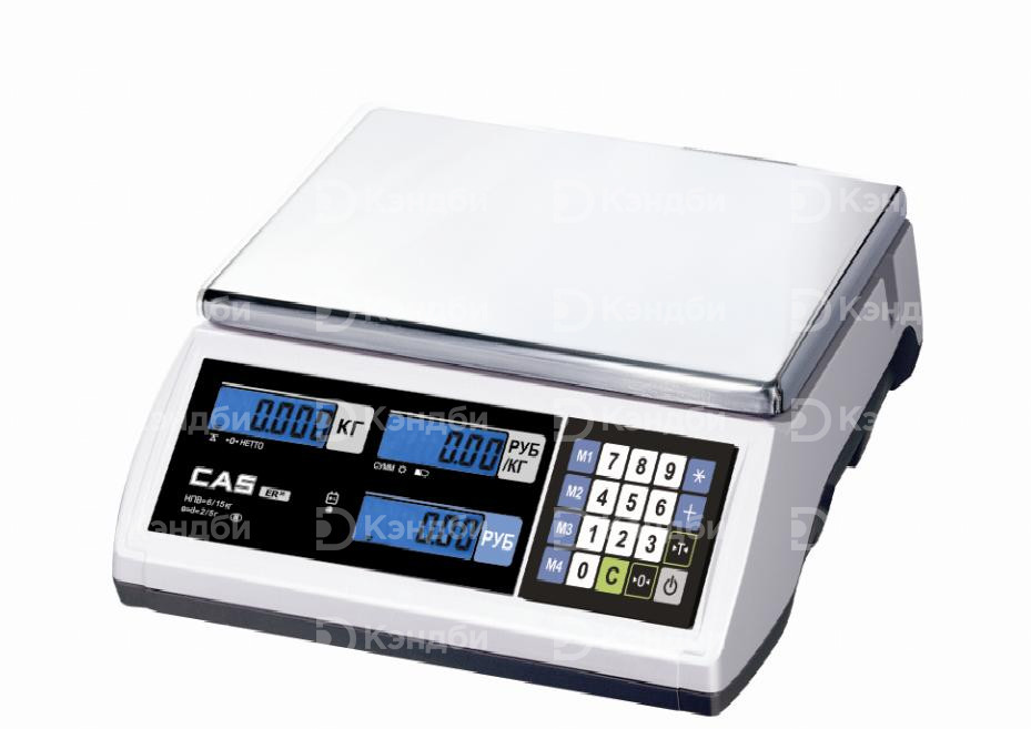 Весы электронные торговые CAS ER JR-30CB Весы электронные торговые CAS ER JR-30CB